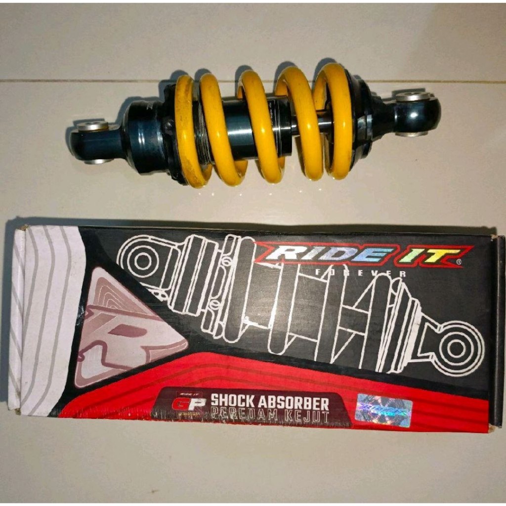 Mono Shock Breaker Ride It GP 101 205mm Yellow - Bekas Copotan Yamaha MX King