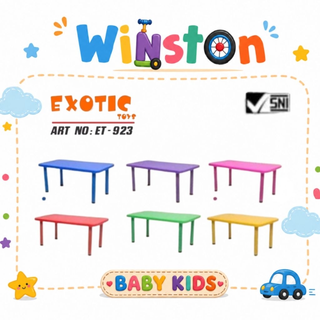 MEJA PANJANG ANAK EXOTIC ET-923