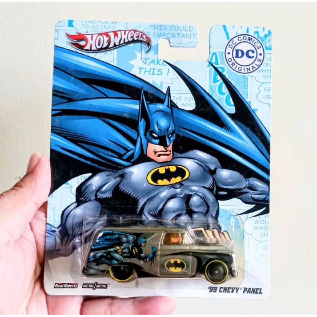 Hot Wheels DC Comic Batman 55 Chevy Panel rare