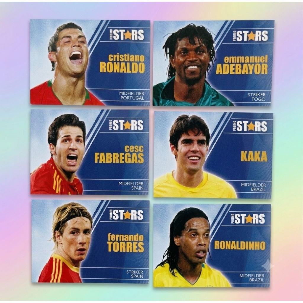 Futera World Football Stars Collectible Card