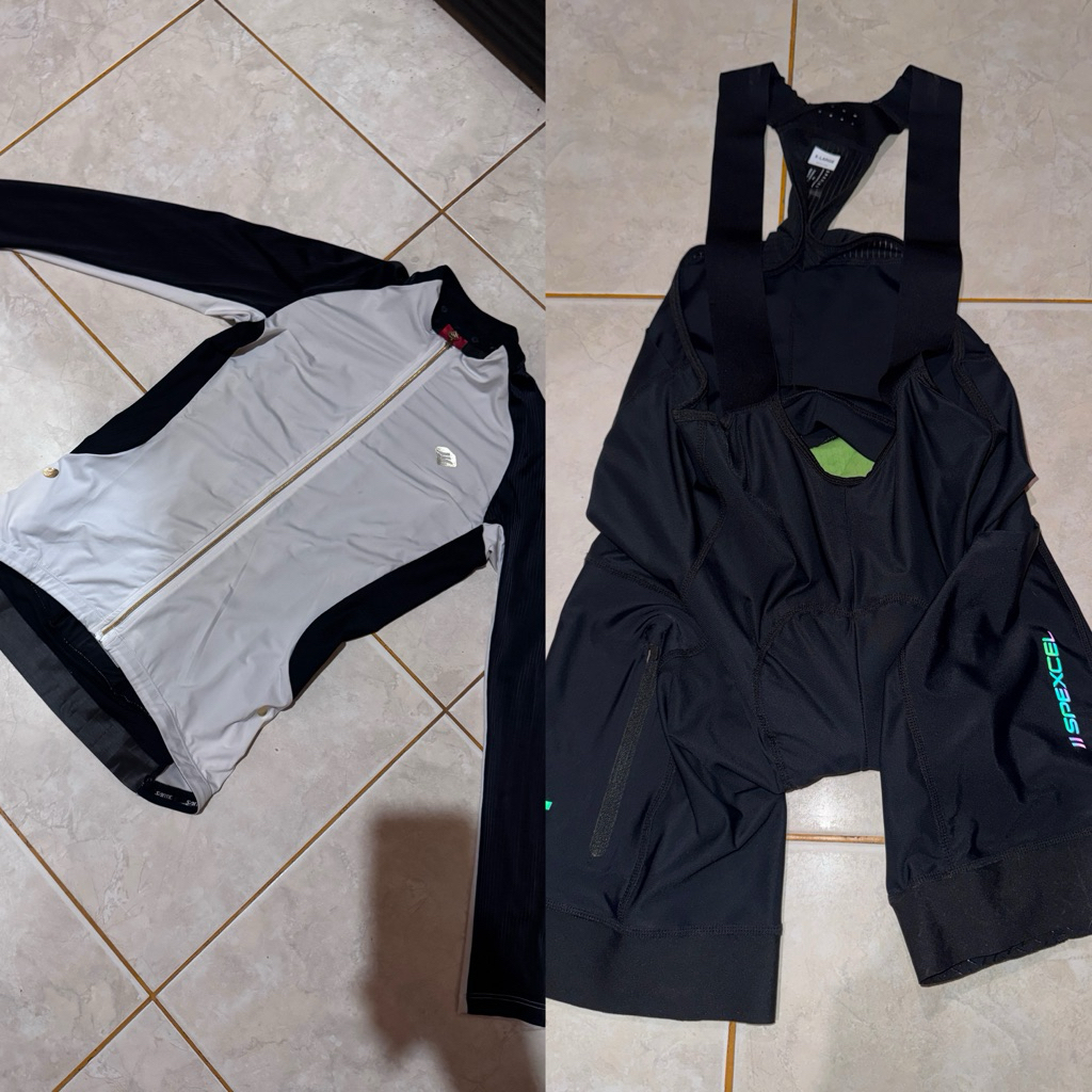 Jersey Santic dan Bib Spexcel SECOND