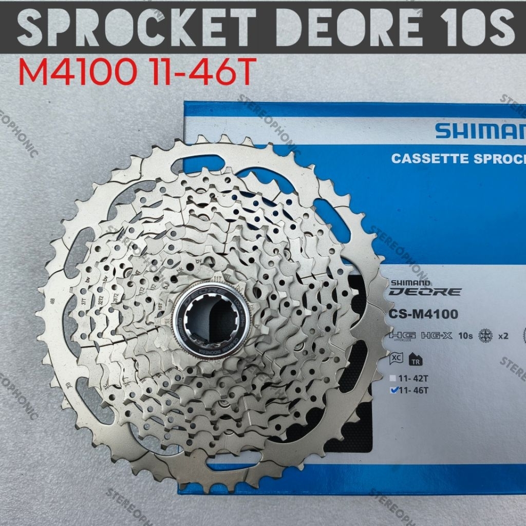 NEW BNIB ORIGINAL Sprocket SHIMANO DEORE M5100 11SPEED 11-41T HG DRIVE Sprocket DEORE M5100 11SPEED 