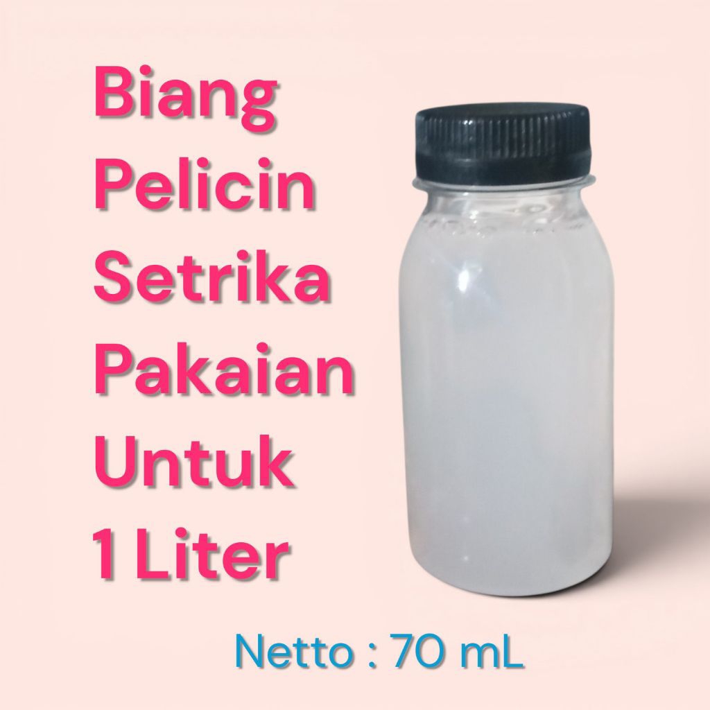 Biang Pelicin Setrika Pakaian Untuk 1 Liter