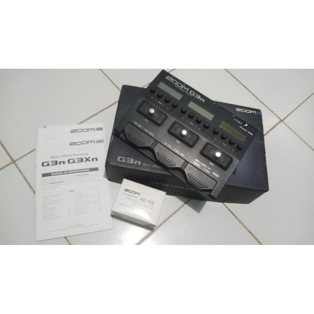 efek gitar ZOOM zoom G3n second