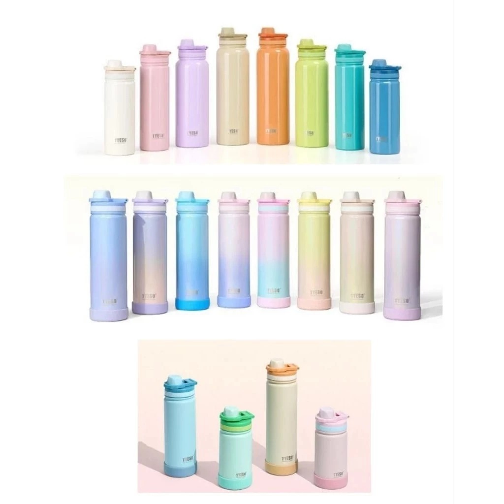 TERMURAH Tyeso Tumbler Sporty Colourful / Tumbler Tyeso Colourful Sport Bottle Glossy / Tyeso Rainbo