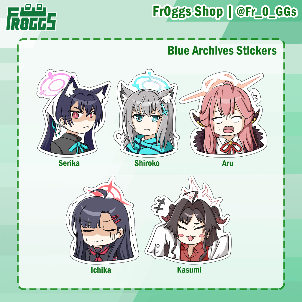 Sticker Set - Blue Archive (1)