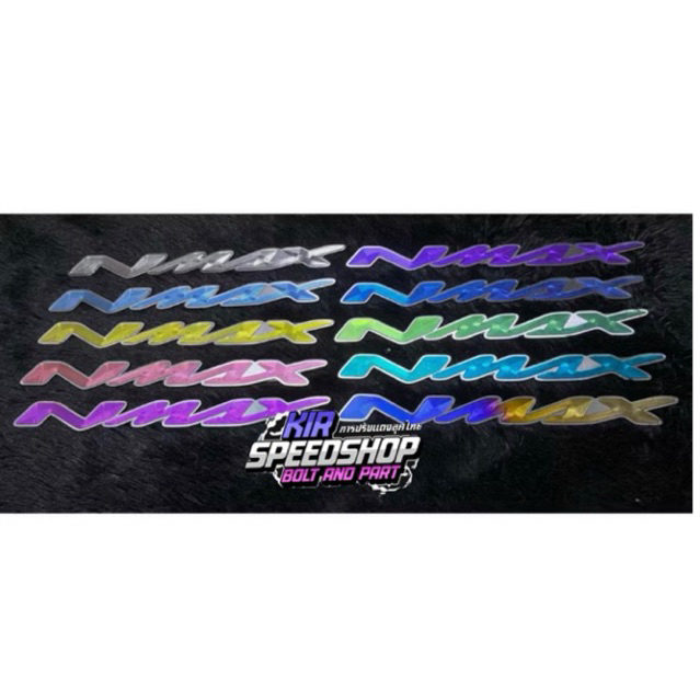 Sepasang Emblem LOGO nmax Titanium Original Vietnam