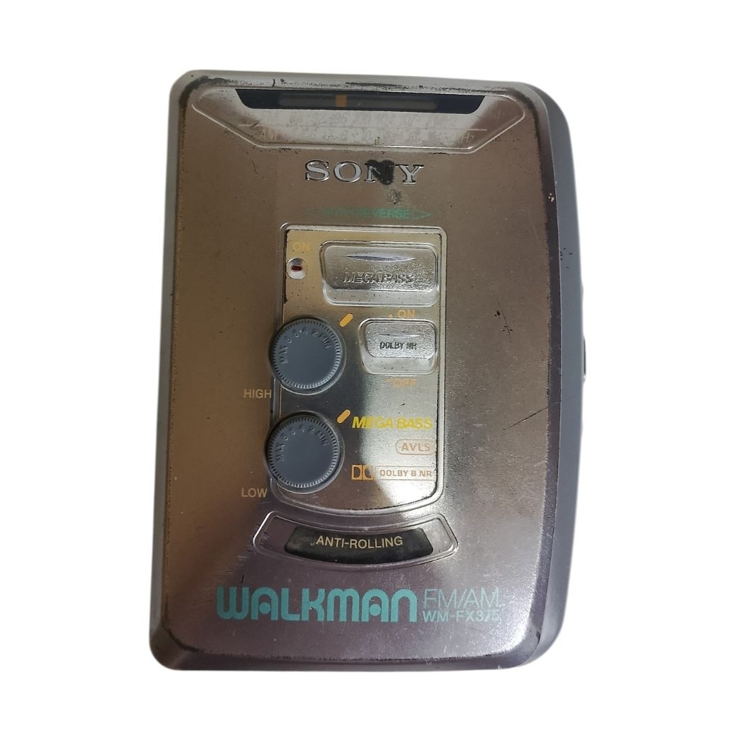 WALKMAN SONY WM-FX375 AUTOREVES STEREO CASSETTE