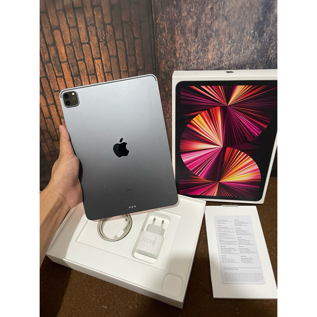 Second iPad Pro M1 11inch 128gb iBox Original Murah