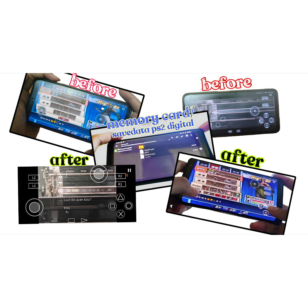 Memori Card PS2 Digital | Kumpulan Save Data Game PlayStation 2 | Request File Save Data Custom Emul