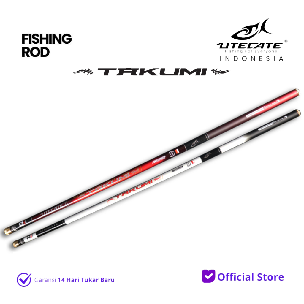 UTECATE TAKUMI 180 210 250 | Joran Tegek Power Carbon