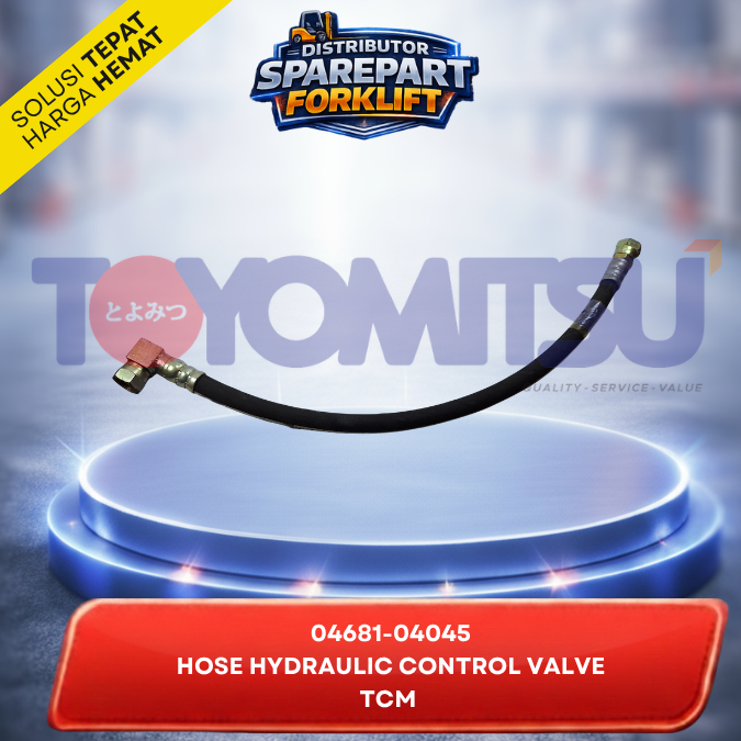HOSE HYDRAULIC CONTROL VALVE PART FORKLIFT TCM 04681-04045