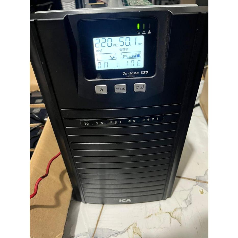 Subrata Online UPS ICA SE3000VA 3KVA/2100W Pure Sinewave Second Include Baterai Baru