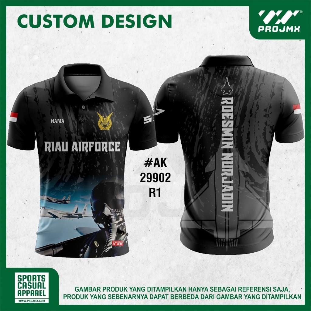PROJMX KAOS JERSEY RIAU AIRFORCE