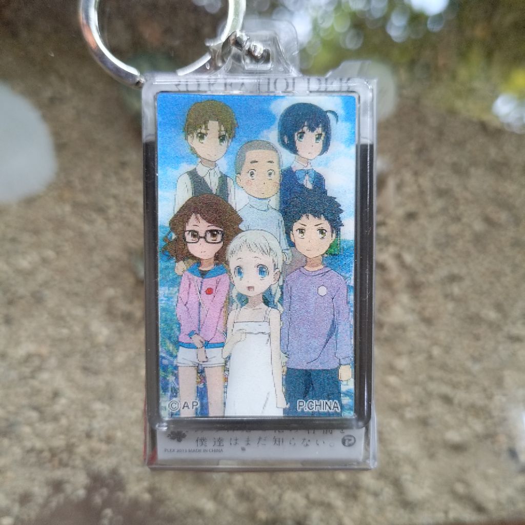 [UPDATE] (RARE) Anohana Steins gate Charlotte Noragami keychain ganci akrilik rubber official