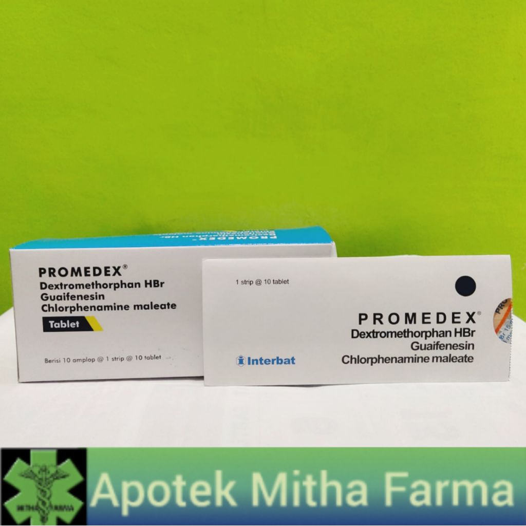 Promedex Tablet Obat Batuk Tidak Berdahak