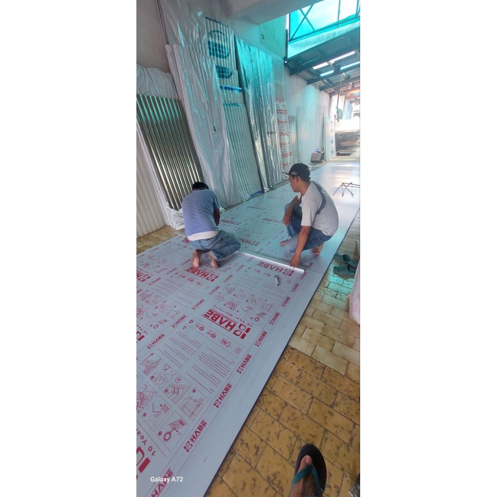Jual Meteran Polycarbonate Twinwall Tebal 4.2mm Lebar 2.1m  Kanopi Carport  Tutup Pagar Murah Malang