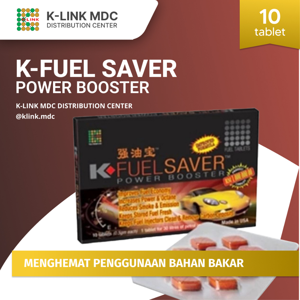 K Fuel Saver Tablet Bahan Bakar