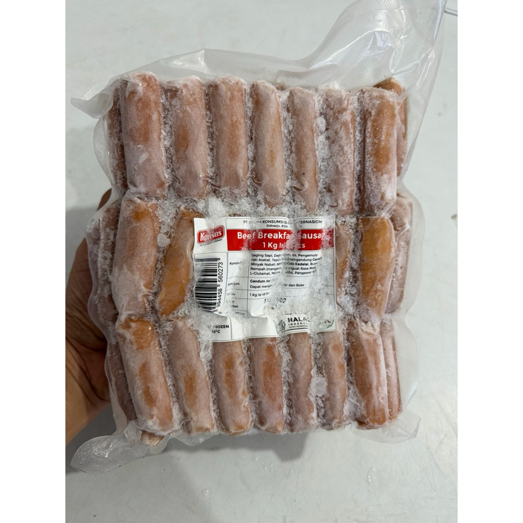 Kansas sosis beef breakfast 1Kg