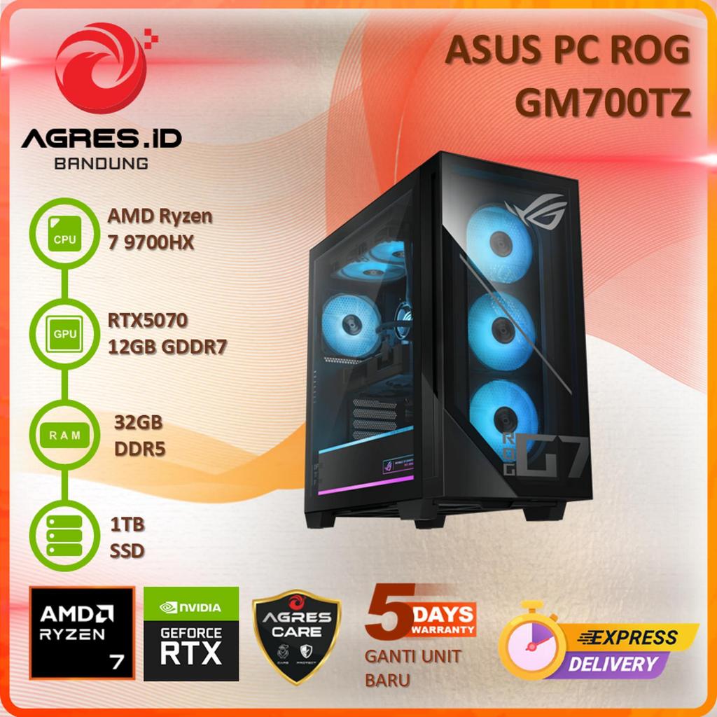 ASUS PC ROG GM700TZ RYZEN 7 9700X RTX5070 32GB 1TB