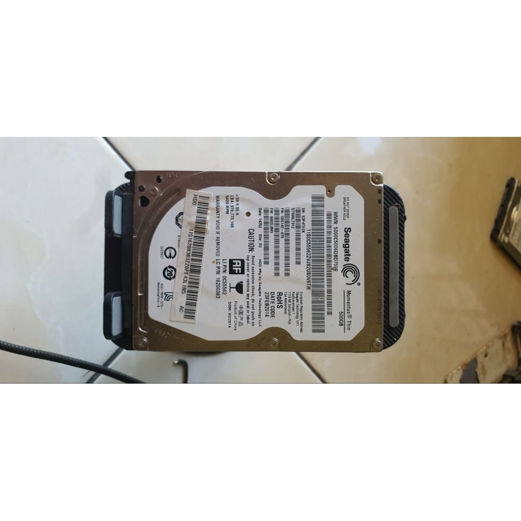 HDD Seagate 500GB ORI Copotan laptop