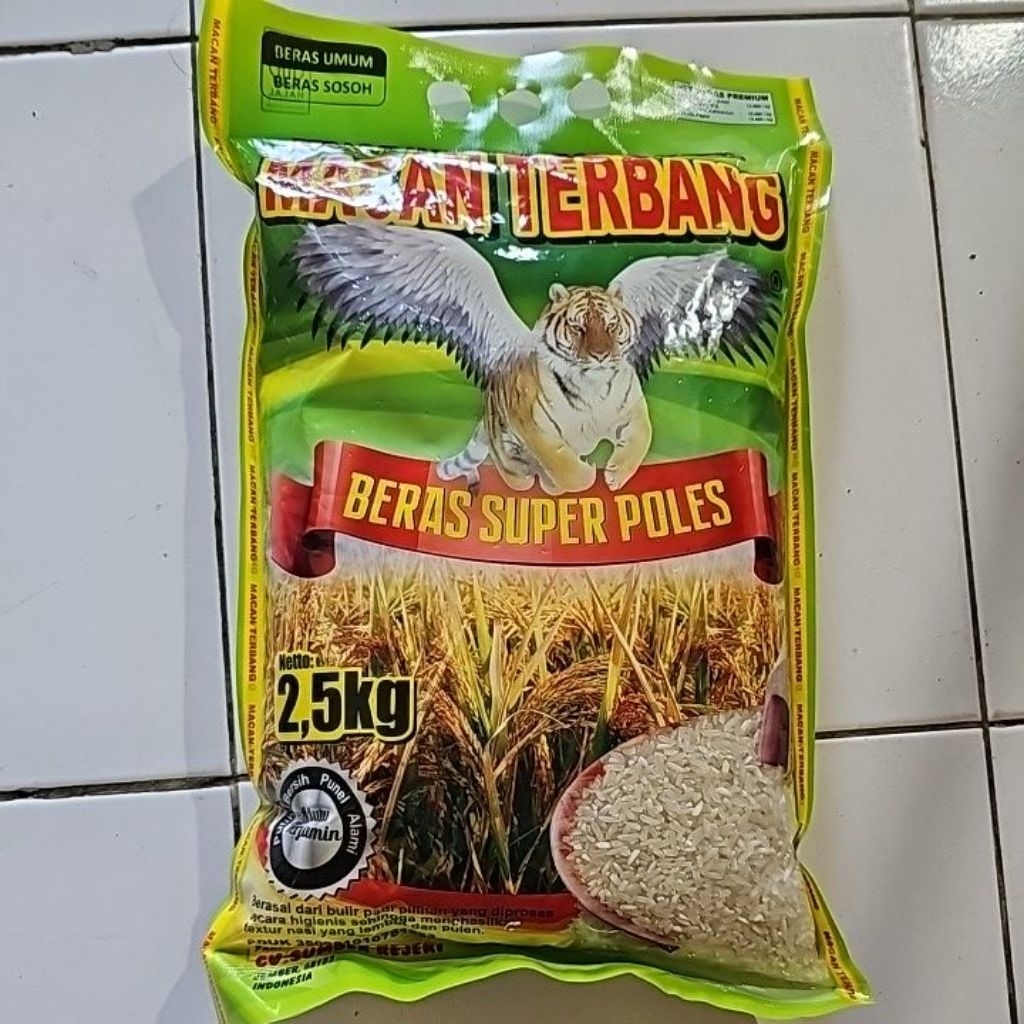 Beras Macan Terbang 2,5 kg