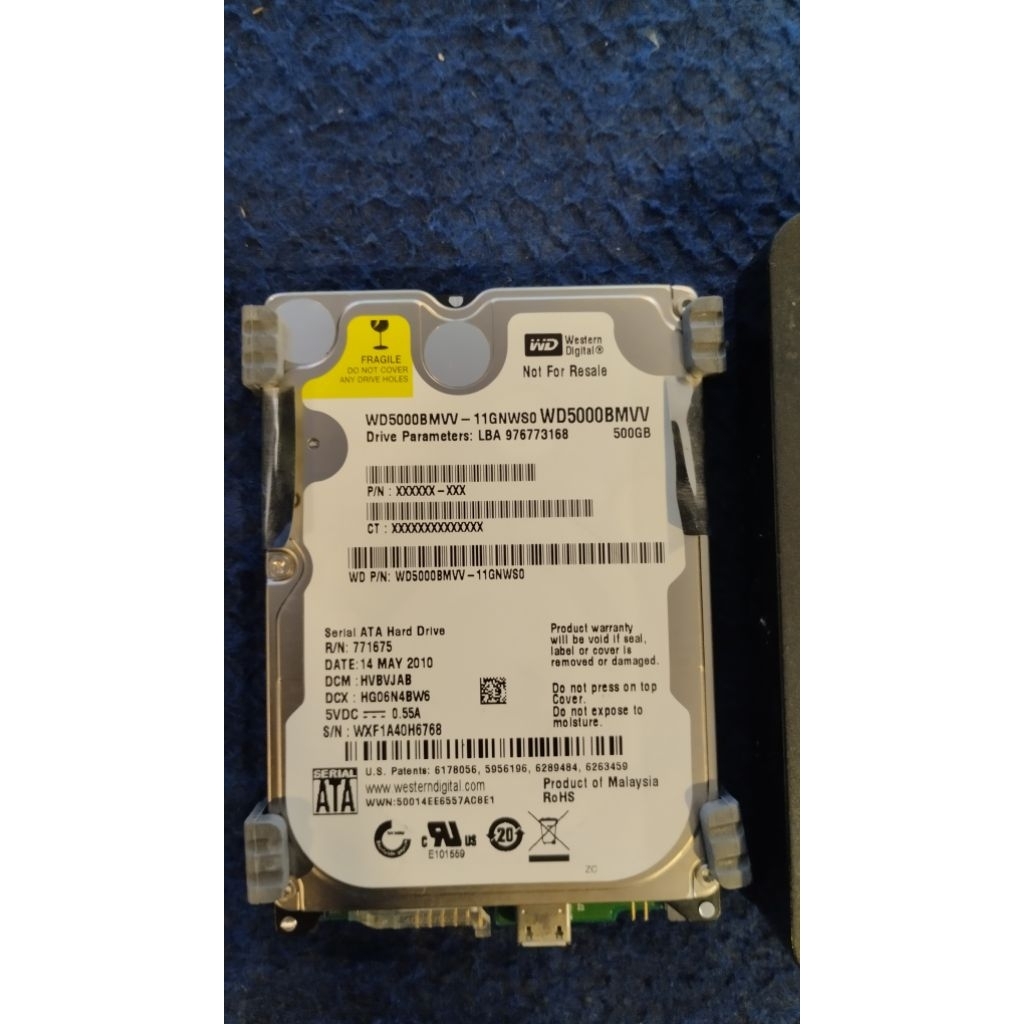 TERMURAH hardisk hdd external 500gb WD second
