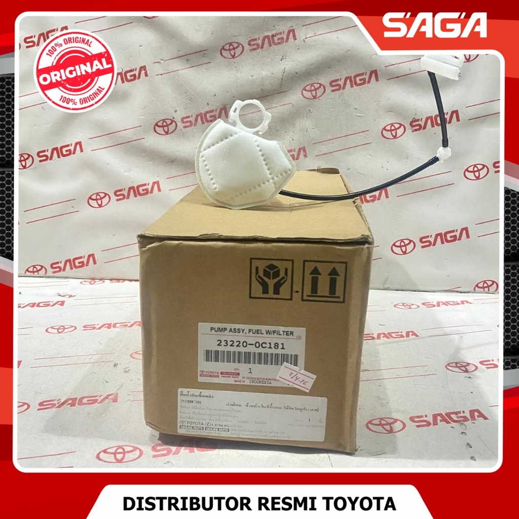 SAGA | Motor Pompa Bensin Innova Reborn Bensin Original Toyota 23220-0C181