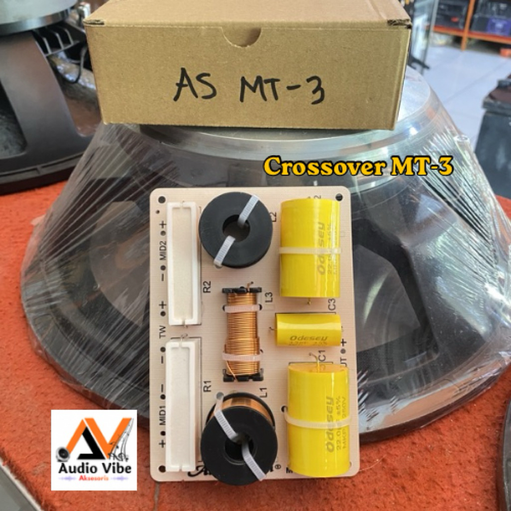 Crossover Pasif MT-3 Audio Seven Cross Pasif Mt-3 Audio Seven Krosofer pasif mt 3 kros pasip audio s