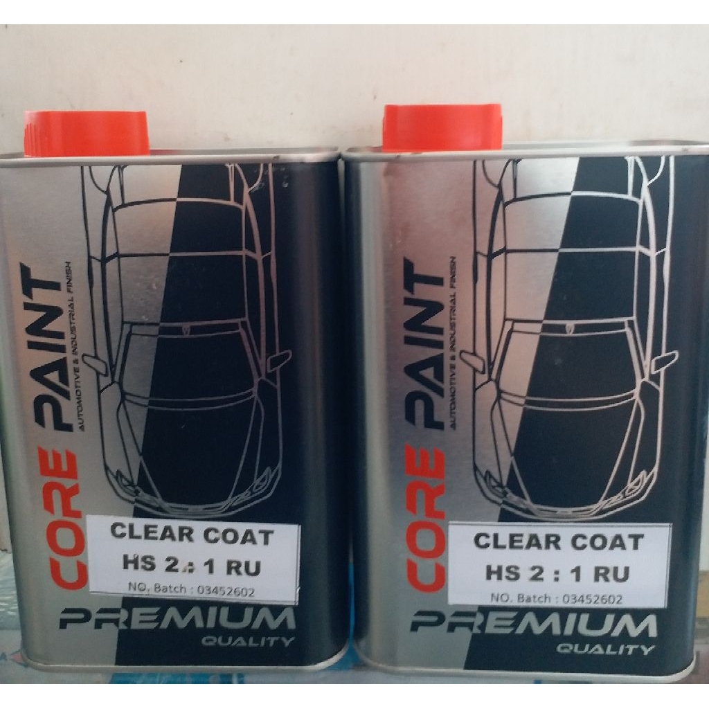 clear coat HS 2: 1 RU core paint