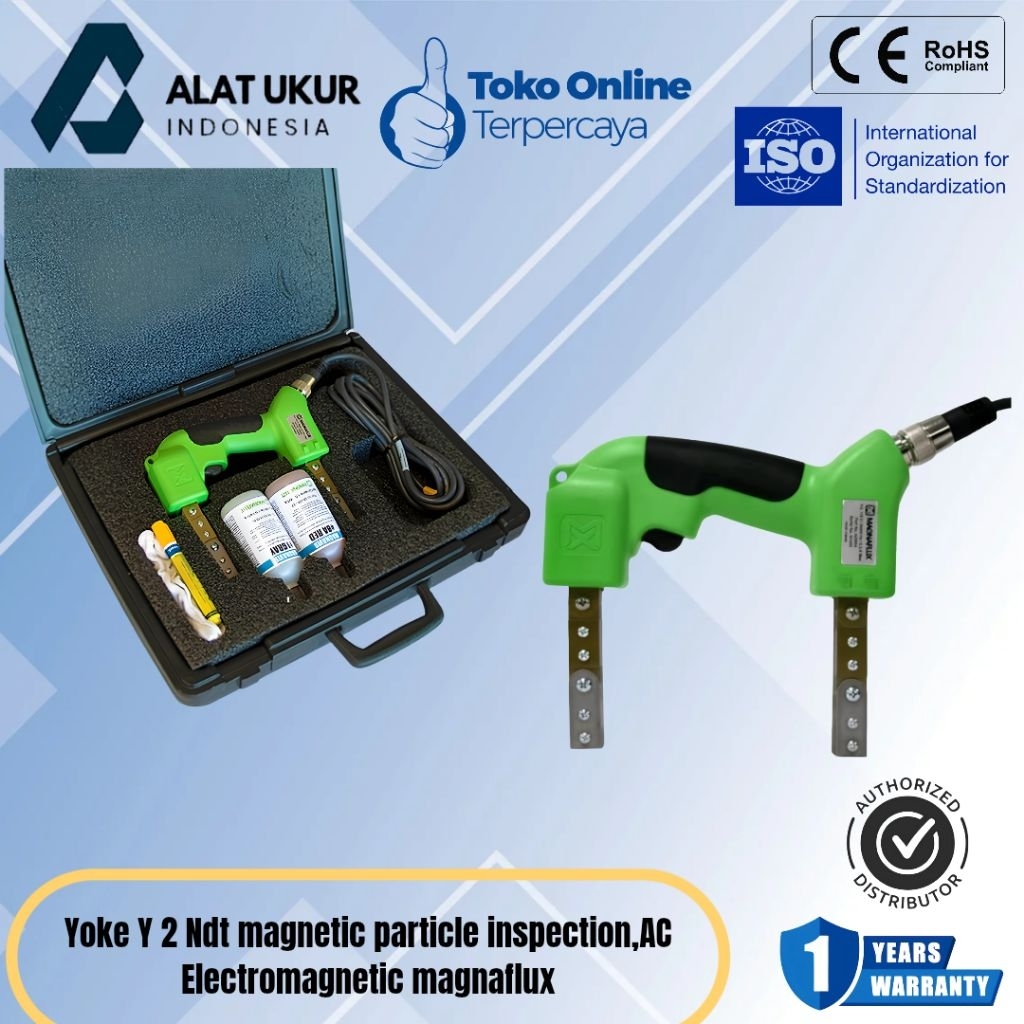 Yoke Y 2 Ndt magnetic particle inspection,AC Electromagnetic magnaflux