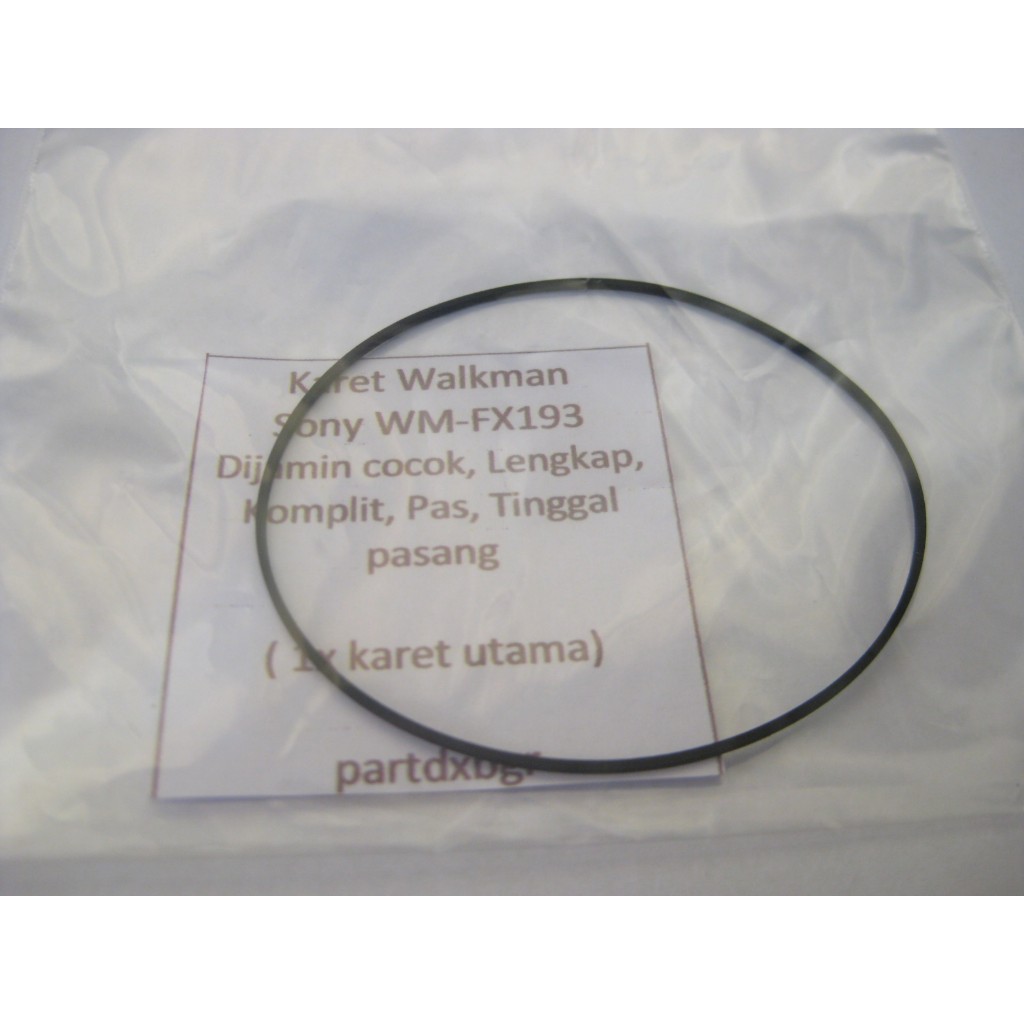 Karet untuk Walkman Sony WM-FX193 komplit siap pakai