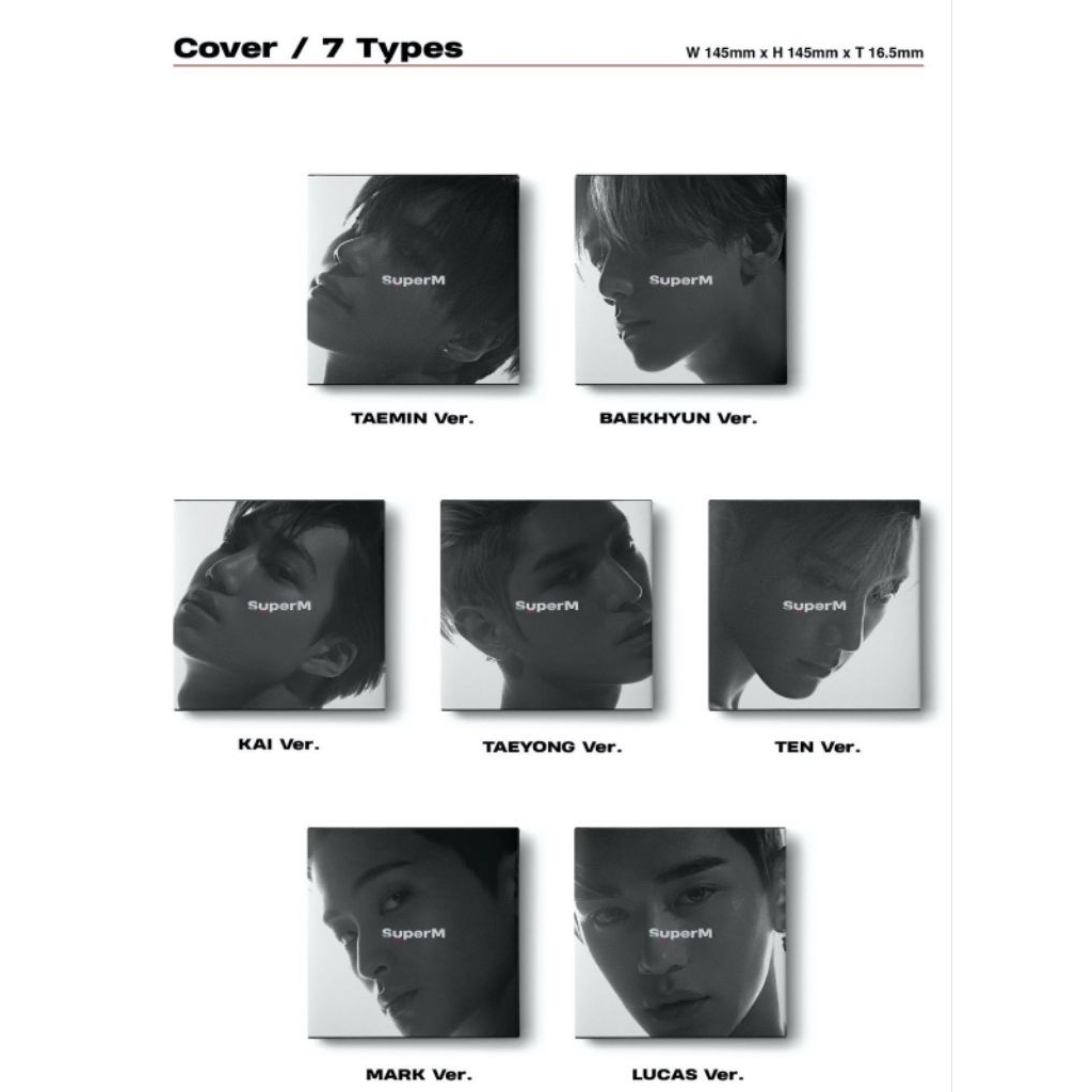 Album SuperM Super One US ver
