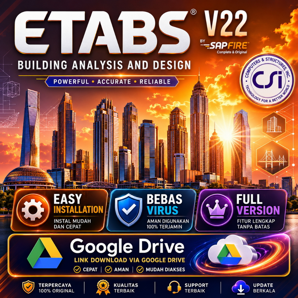 CSI ETABS Ultimate + Tutorial