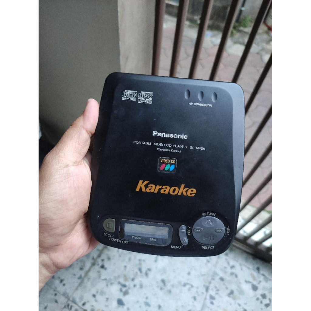 discman cd portable panasonic SL-VP55 untested
