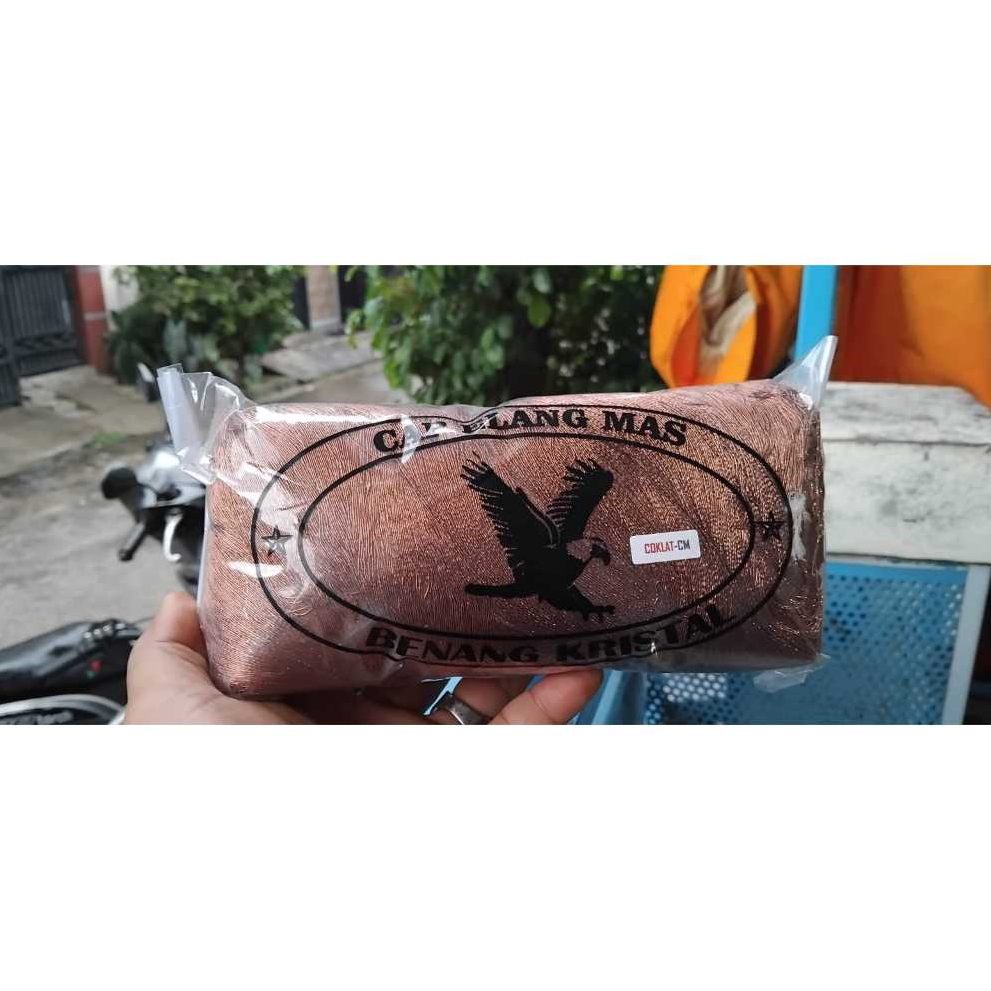 Benang Kristal-CAP ELANG MAS-COKELAT