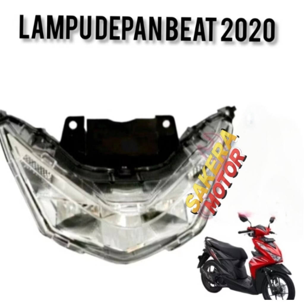 reflektor beat 2020/lampu depan beat 2020
