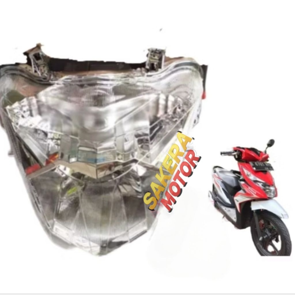 reflektor beat esp,beat street/lampu depan beat esp,beat street