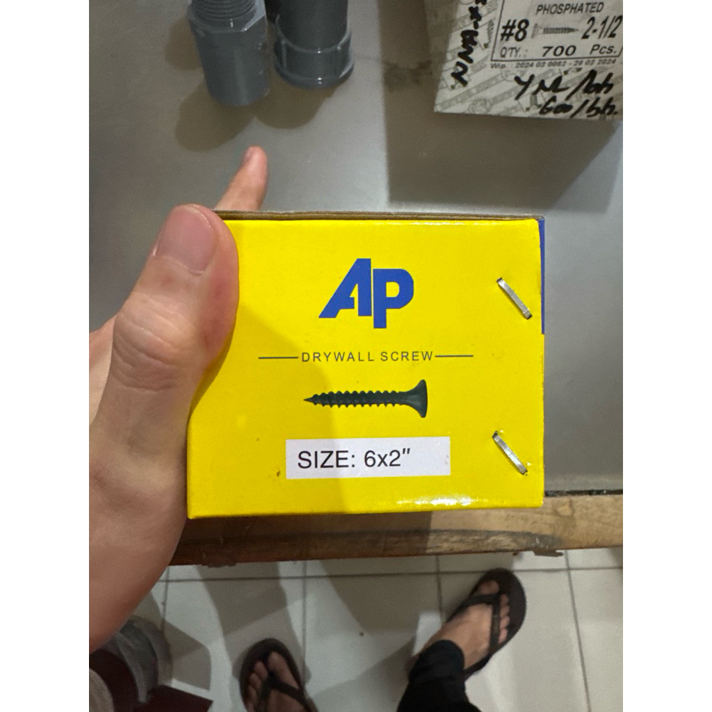 SEKRUP HITAM GYPSUM 2”inch