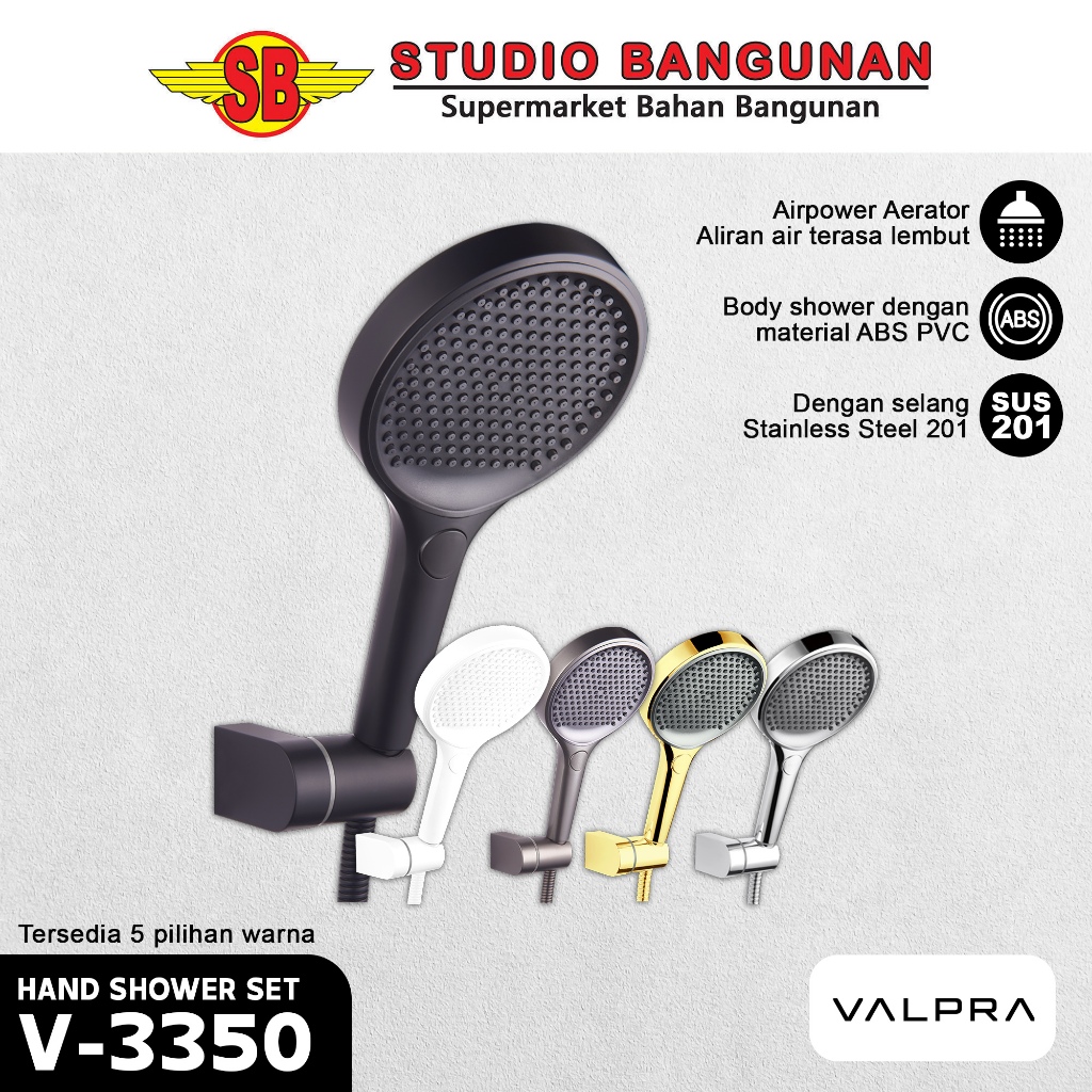 VALPRA Hand Shower Set Kamar Mandi V-3350