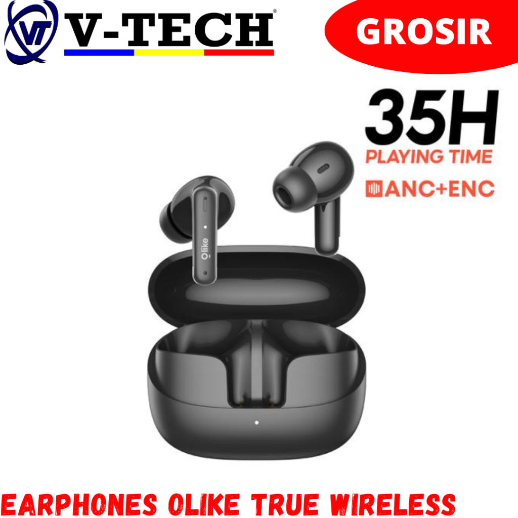 EARPHONES OLIKE TRUE WIRELESS STEREO T111NC BLACK