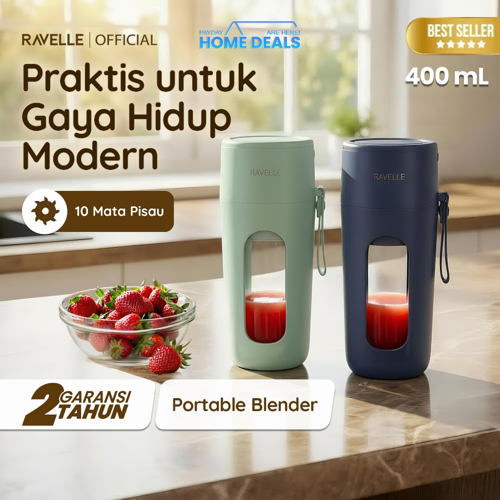 [NEW PRODUCT] Ravelle - Blender Portable Ravelle 400ml