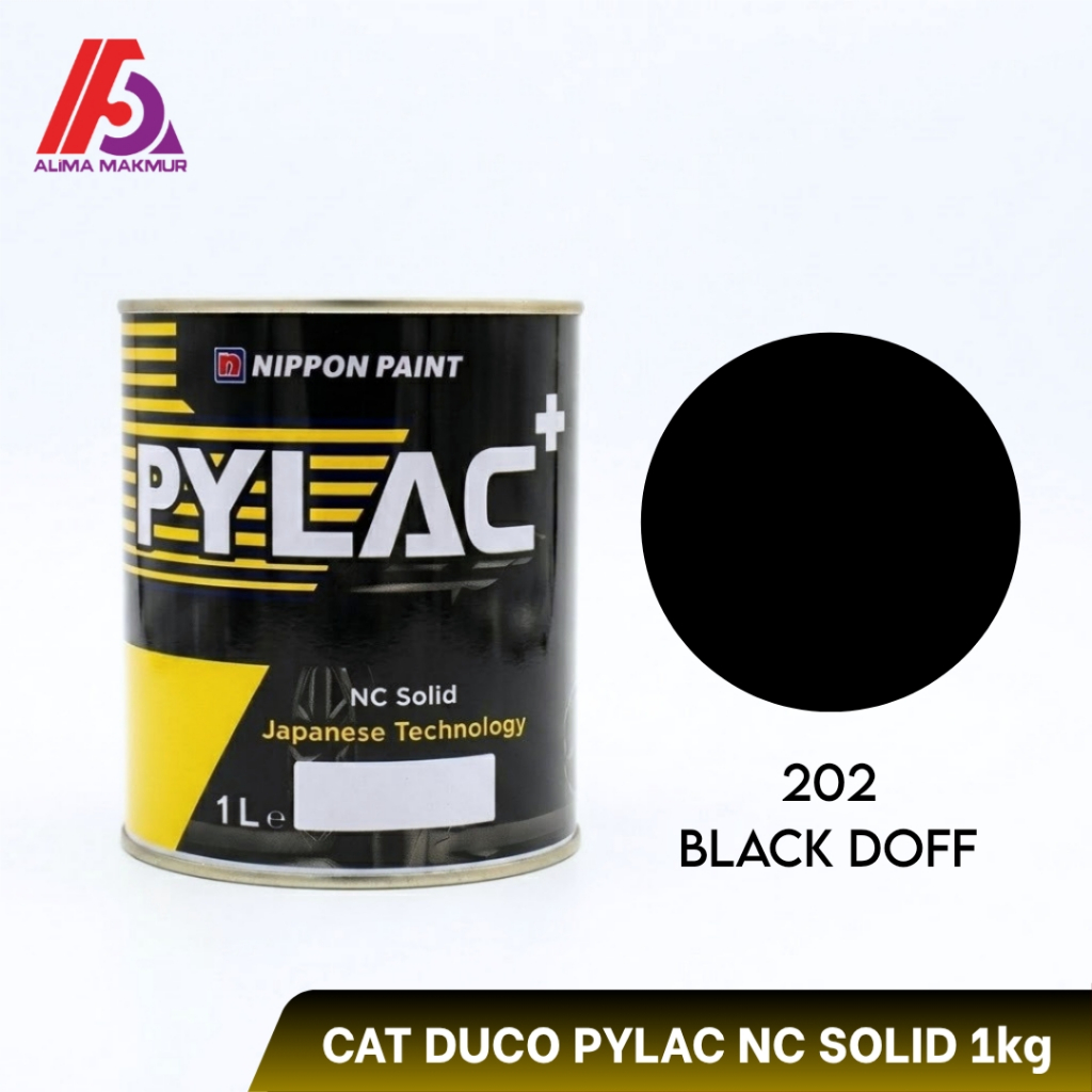 Pylac 202 Black Doff 1kg / Cat Duko Black Doff / Cat Kompresor Black Doff / Cat Mobil Black Doff