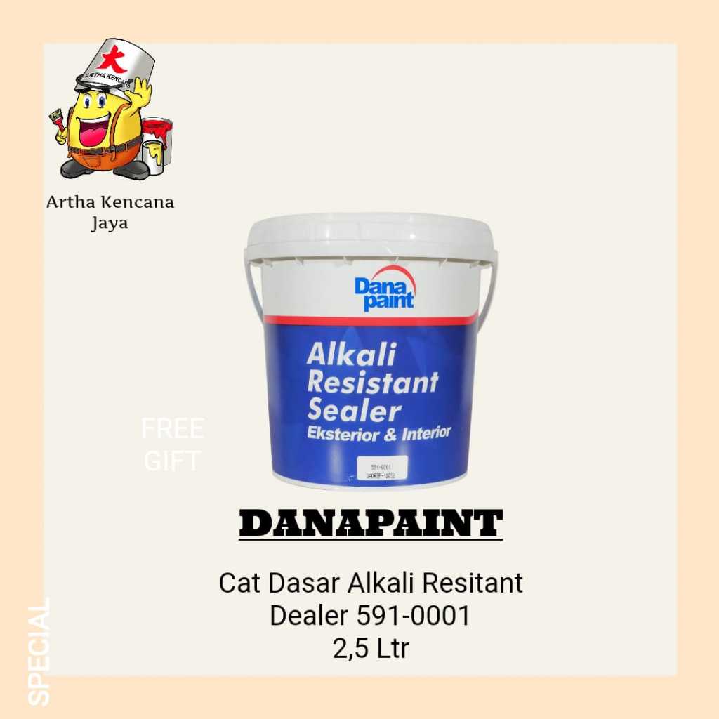 DANAPAINT - ALKALI INTERIOR & EXTERIOR 2.5 Liter