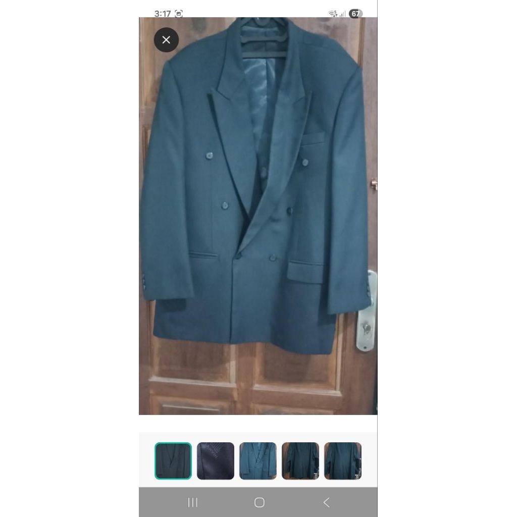 Jas Pria Merek Lanvin preloved