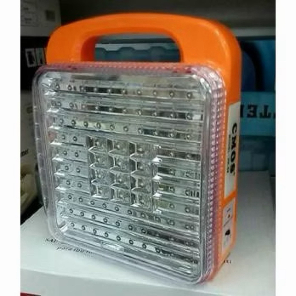 Lampu emergency CMOS HK-88 Lampu portable rechargeable di cas charge