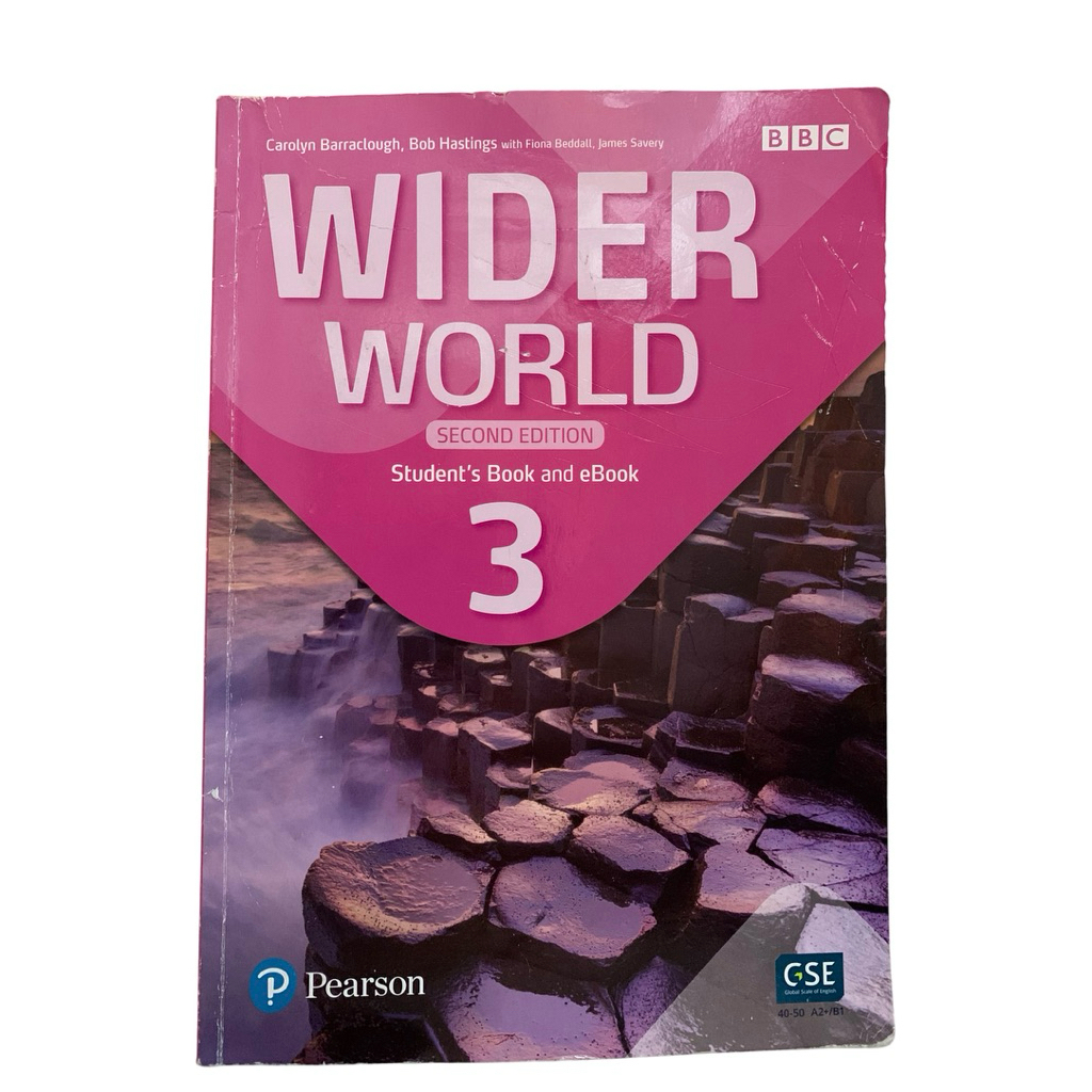 Buku Wider World Second Edition 3 - BBC (Preloved)