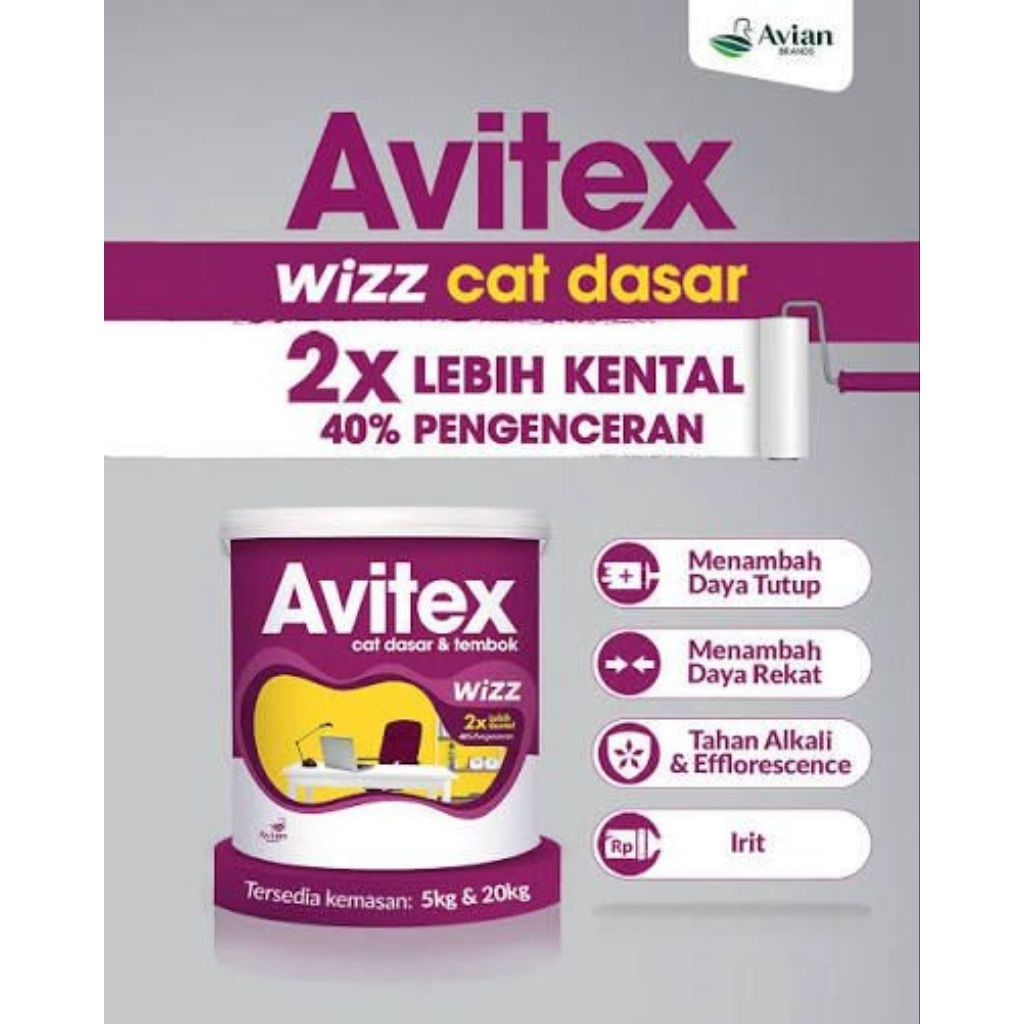 CAT DASAR AVIAN AVITEX WIZZ 20 KG