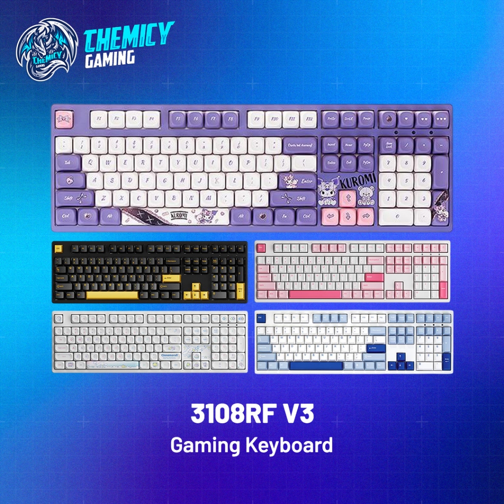 Akko 3108RF V3 Series Tri-mode Wireless Mechanical Gaming Keyboard