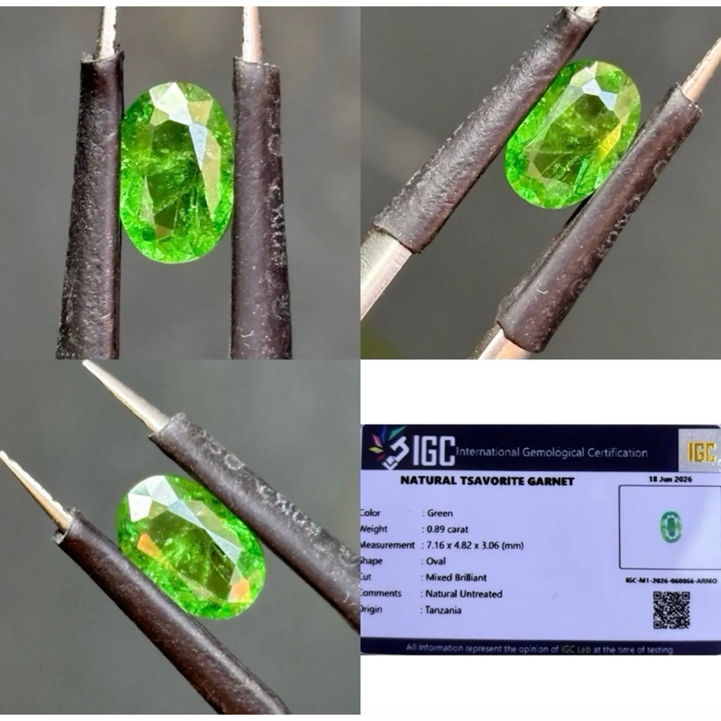 Natural Tsavorite Garnet